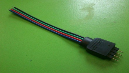  4 pin Коннектор Разъем кабель для LED RGB 3528 5050 Ленты. Папа. . . фото 3