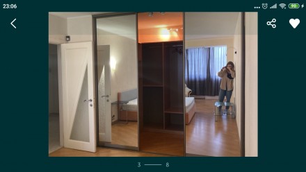 Аренда 3-х комнатной, видовой квартиры на ул.Флоренции 1/11 с видом на Русановск. Левобережный массив. фото 7