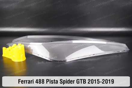 Стекло на фару Ferrari 488 Pista Spider GTB (2015-2019) левое.
В наличии стекла . . фото 9