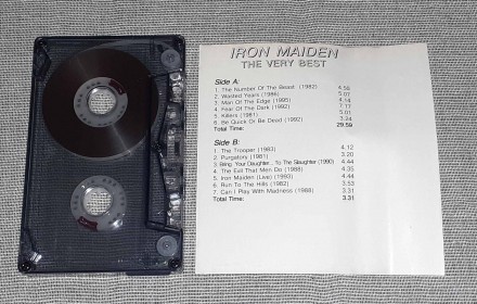 Продам Кассету Iron Maiden - The Very Best
Состояние кассета/полиграфия VG+/VG+. . фото 6