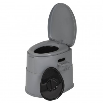 Переносной биотуалет Bo-Camp Portable Toilet Comfort 7 Liters Grey практичный и . . фото 10