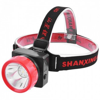 Шахтерский налобный фонарь Shanxing 006 является надежным и качественным фонарем. . фото 2
