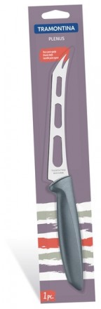Краткое описание:
Нож для сыра TRAMONTINA PLENUS, 152 мм. Упаковка - 1 шт. Индив. . фото 2