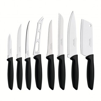 Короткий опис:
Набор ножей Tramontina Plenus black, 8 предметов (23498/032)Компл. . фото 2