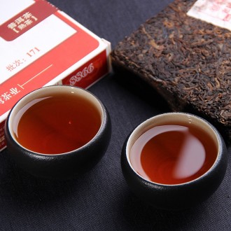 Китайский чай Шу Пуэр Хайвань Лао Тун Чжи 9988 141, 2014 года — безупречный, нас. . фото 6