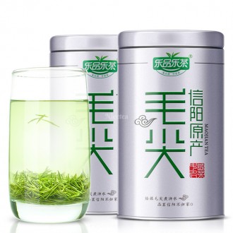 Зеленый китайский чай Синьян Маоцзянь Lepinlecha, 125 г, Настоящий китайский чай. . фото 2