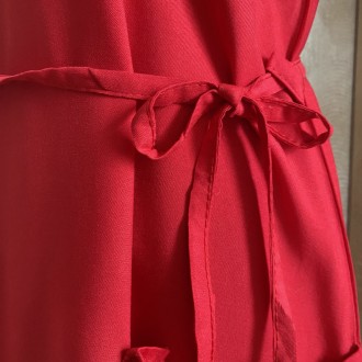 Летнее женское платье с вышивкой (р. 48-54), штапель, Турция Merve Moda 342
Легк. . фото 4