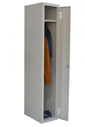 Шкаф Ferocon НО 11-01-03х18х05-Ц-7035
Типичный шкаф для раздевалки. применяется . . фото 3