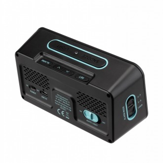 Будильник TFA BOXX2 60256201GB с термогигрометром, 138x52x72 мм
 
Цифровой радио. . фото 4