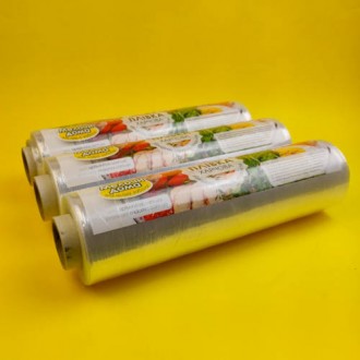 Пищевая стретч-пленка – используется в качестве одноразовой упаковки пищевых про. . фото 3