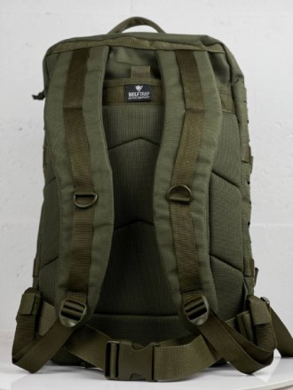 
 
 Рюкзак в стиле милитари выполнен из прочного водонепроницаемого материала ус. . фото 4