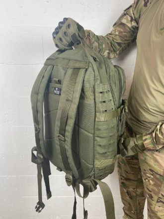 
 
 Рюкзак в стиле милитари выполнен из прочного водонепроницаемого материала ус. . фото 7