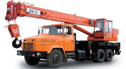 Продажа АВТОКРАН КРАЗ-65053 (КТА-32), 2008 г., 8000 км., оранжевый (Черниговская. . фото 9