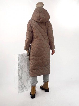 НАЛИЧИЕ УТОЧНЯЙТЕ!
? Женское пальто зимнее стеганное ?
▪ Материал: плащевка стег. . фото 7