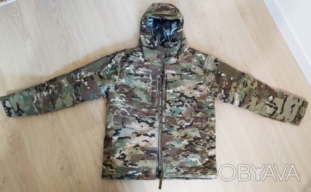 Тактическая зимняя куртка мультикамуфляж XL