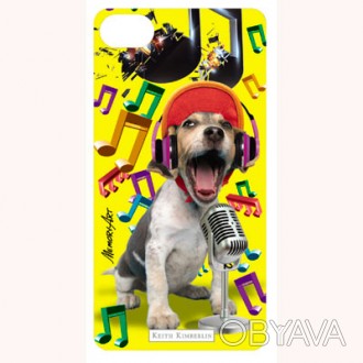 Прикрасьте свій Iphone за допомогою 3-D вкладиша "Singer dog". Додайте реалістич. . фото 1