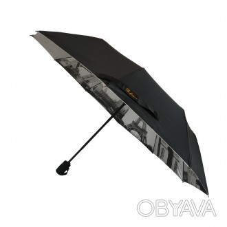 Женский зонт полуавтомат на 10 спиц из фибергласса с пластиковым окончанием, кра. . фото 1