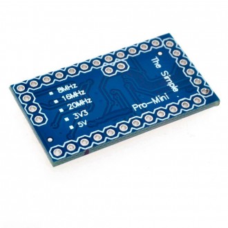 Микроконтроллер Arduino Pro Mini основанная на ATmega328PB с входным питанием 5 . . фото 3