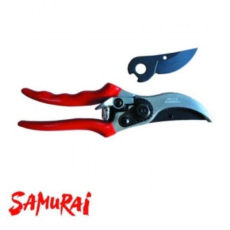 Секатор Samurai с тефлоновым покрытием одностороннего резания
Описание:
Секатор . . фото 2