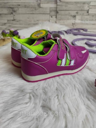 Детские кроссовки ВВТ для девочки на липучке розовые фуксия
Состояние: новое
Про. . фото 6