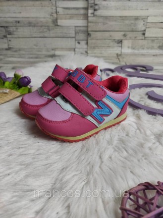 Детские кроссовки ВВТ для девочки на липучке розовые 
Состояние: новое
Производи. . фото 4