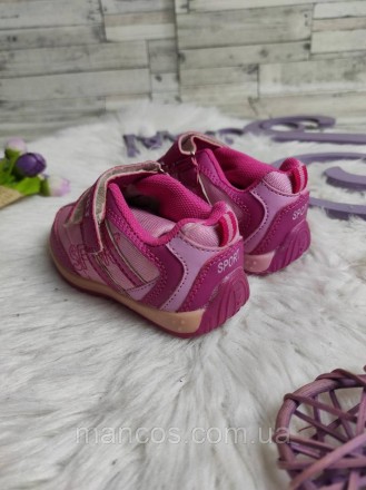 Детские кроссовки Солнце для девочки на липучке розовые 
Состояние: новое
Произв. . фото 5