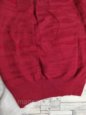 Женский свитер Cocomaxx красный со стразами и брошью
Состояние: новое
Производит. . фото 9