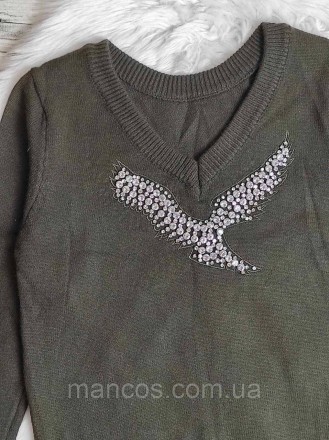 Женский свитер Cocomaxx цвета хаки с кристаллами
Состояние: новое
Производитель:. . фото 4