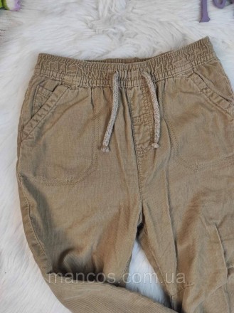 Детские утепленные штаны LC Waikiki для мальчика вельветовые бежевые 
Состояние:. . фото 4