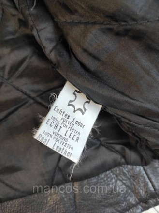 Детская натуральная кожаная куртка косуха для мальчика черная 
Состояние: в отли. . фото 10