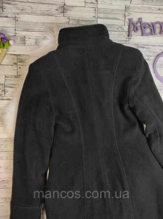 Женское пальто Venefika черное кашемировое с меховыми карманами 
Состояние: б/у,. . фото 7