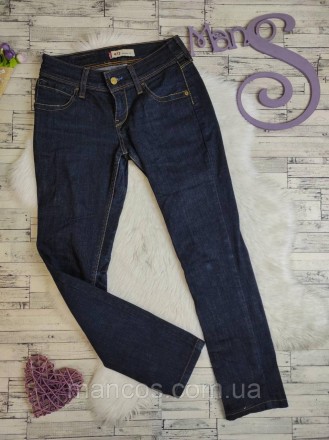 Женские джинсы Levis синие 
Состояние: б/у, в идеальном состоянии
Производитель:. . фото 2