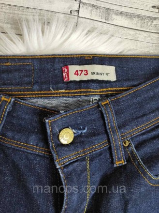 Женские джинсы Levis синие 
Состояние: б/у, в идеальном состоянии
Производитель:. . фото 9