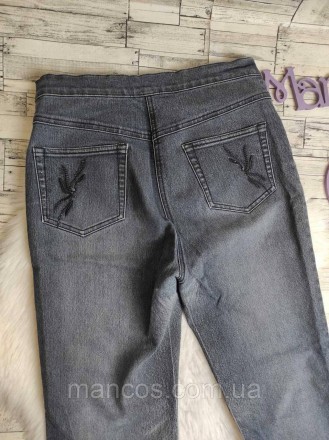 Женские джинсы Talace графитовый цвет с вышивкой
Состояние: б/у, в идеальном сос. . фото 6