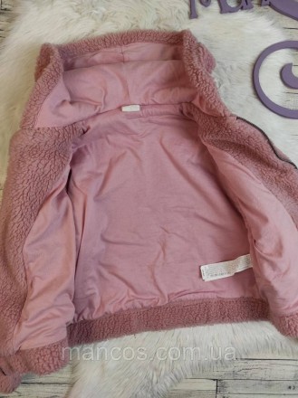 Детская шуба Zara для девочки демисезонная шубка цвета пудра
Состояние: б/у, в о. . фото 8