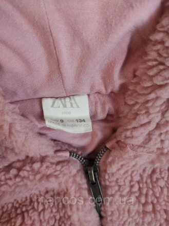 Детская шуба Zara для девочки демисезонная шубка цвета пудра
Состояние: б/у, в о. . фото 9