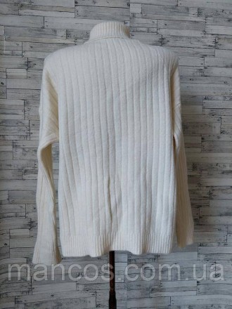 Женский свитер под горло белый
Состояние: новое (без бумажной бирки)
Размер: 46 . . фото 6