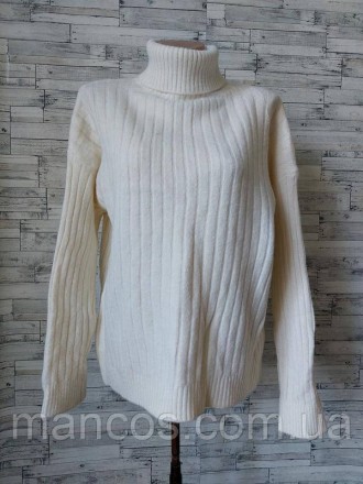 Женский свитер под горло белый
Состояние: новое (без бумажной бирки)
Размер: 46 . . фото 5