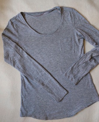 Продам женский лонгслив/футболку с длинным рукавом марки Kiabi в отличном состоя. . фото 2