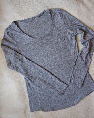 Продам женский лонгслив/футболку с длинным рукавом марки Kiabi в отличном состоя. . фото 3