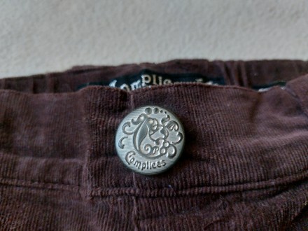 Продам стильные вельветовые штаны французской марки Complices в отличном состоян. . фото 10