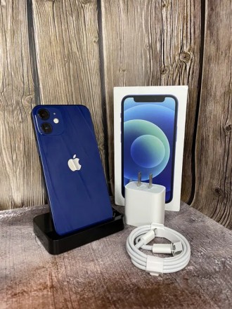 Продам iPhone 12 mini blue, neverlock на 128 гб в состоянии нового. Телефон на з. . фото 2