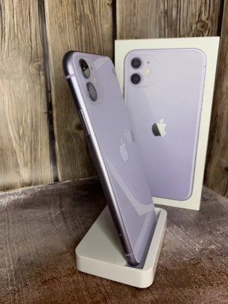 Продам iPhone 11 purple, neverlock на 64 гб в идеальном состоянии. Aбсолютно все. . фото 4