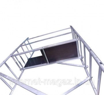 Алюминиевые вышки-туры ВТ 12 предназначены для проведения строительных, фасадных. . фото 4