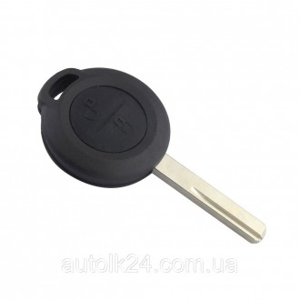 Корпус ключа Mitsubishi 2 кнопки лезвие HU56R
 Подходит для автомобилей:
	Mitsub. . фото 2