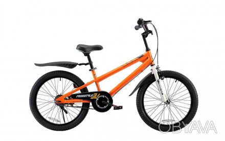 
Детский велосипед Royal Baby Freestyle Steel 20".
 Яркий детский велосипед с ши. . фото 1