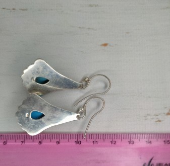 Пропонуємо Вам придбати привабливі сережки цікавого дизайну з натуральним камене. . фото 6