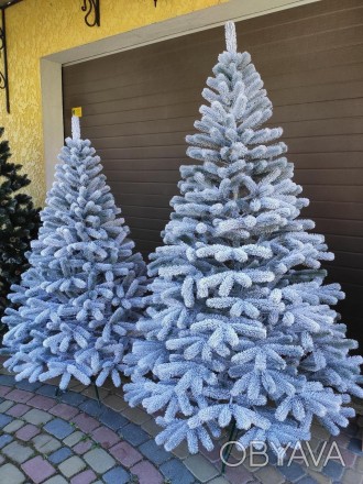 Буковельская заснеженная 1.8м литая елка искусственная ель праздничная со снегом