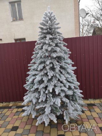Элитная заснеженная 1.5м литая елка искусственная ель со снегом
