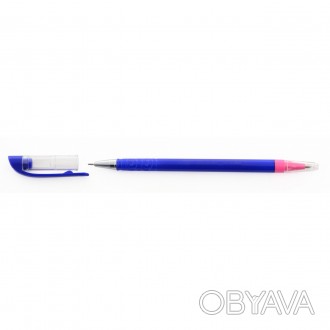 Ручка шарик/масл "Combi"+Hi-liner рож. 0,7/1,4 мм "LINC" 12 шт. в уп. // 411719 . . фото 1